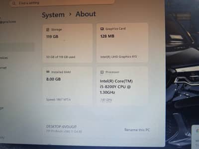 Hp ProBook x360 11 G4 EE i5 8th generation 8 128