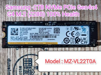GEN 4 NVME 1TB , 2TB, 512gb (2280, 2230), SAMSUNG, WD, Kioxia, Micron