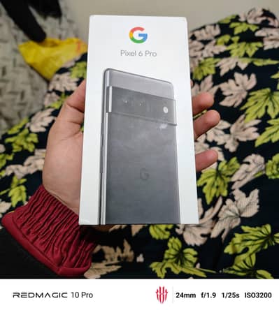 pixel 6 pro non active google 12month waranty pta official