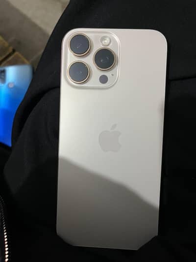 iPhone 16 pro max desert titanium 256 GB PTA approved