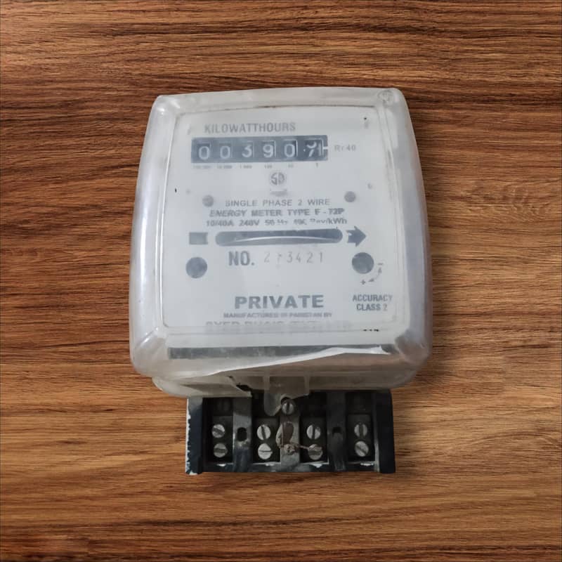 Electric Sub Meter Single Phase 2 0