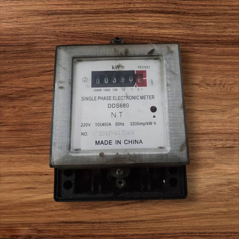 Single phase Electric Sub Meter 0