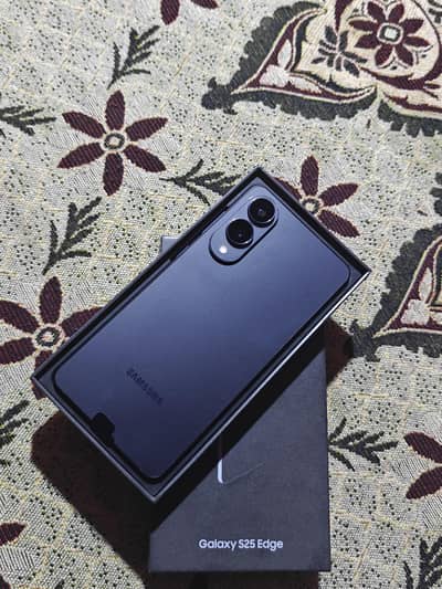 Samsung S25 Edge 12GB/256GB Official PTA