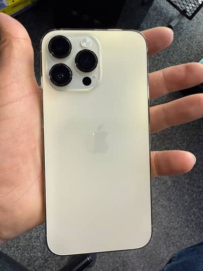 Iphone 14 pro max 256 gb gold full sim time