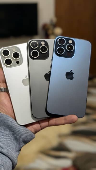 Apple Iphone 15 Pro Max 256GB A+ Grade Stock Physical +E PTA Approved