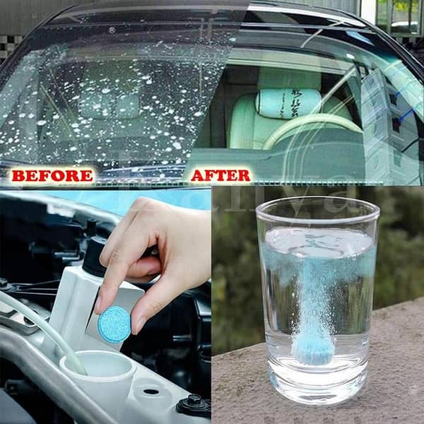 Pack of 10 Car Windshield Washing Tablets