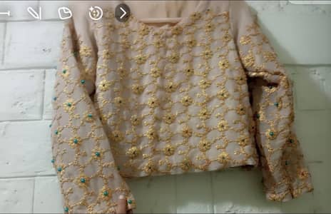 only one time used (3hour) stylish lehnga double ghagra