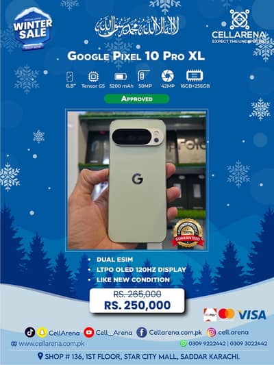 Google Pixel 10 Pro XL - CELLARENA