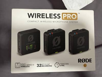 RØDE Wireless PRO Professional Dual-Channel Wireless Microphone System