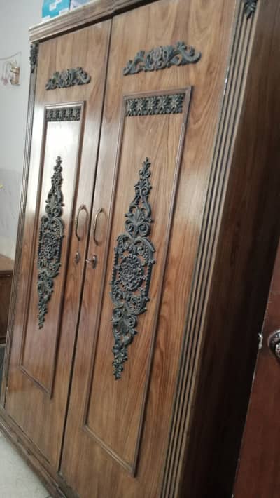 Three door solid wood heavey duty