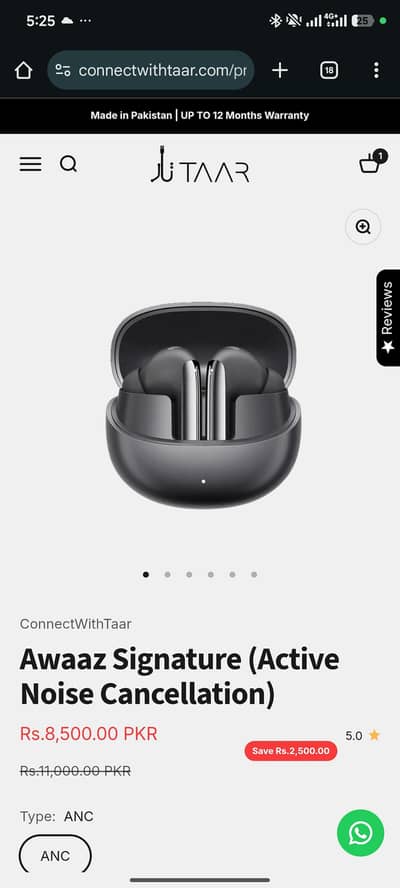 Awaaz Signature Earbuds