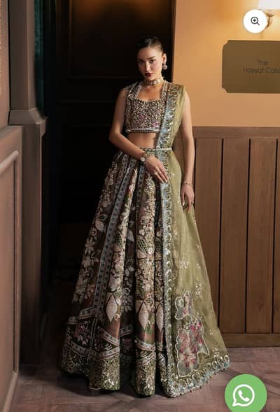 Fancy dress unstitched from Afrozeh Hayat collection