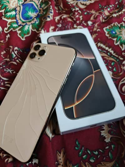 iphone 11 pro max, 256gb, non pta, Dual Sim, 2 mos sim working