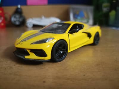 Kinsmart Chevrolet Corvette C8 die-cast model car original