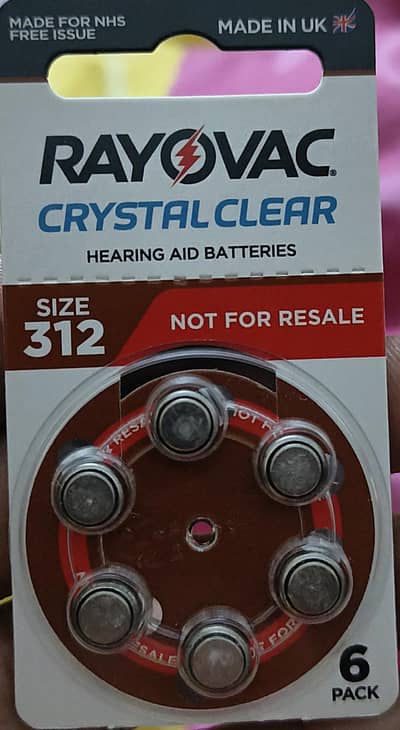 hearing AID batteries
