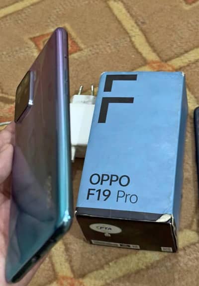 oppo F19 pro 8/256 GB official PTA approved 0309=0097784
