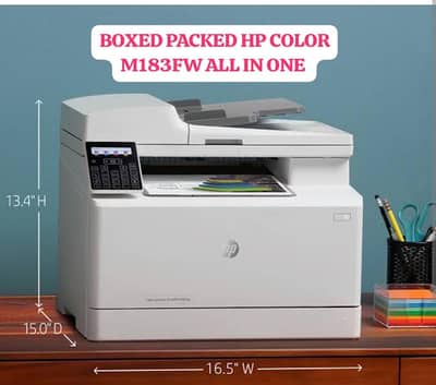 HP color laserjet pro M183fw Wifi All in one Printer, Scanner & Copier
