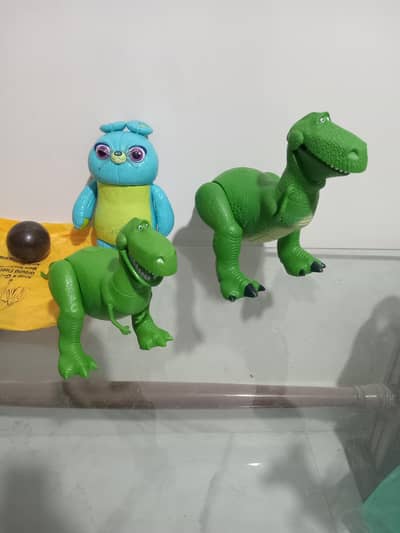 Toy story Rex Talking and zurg