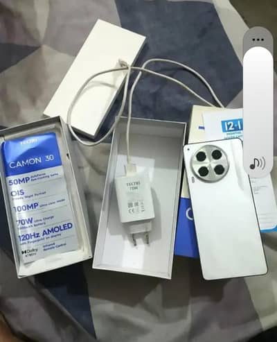 Tecno camon 30 (8+8) 256 gb memory lush condition