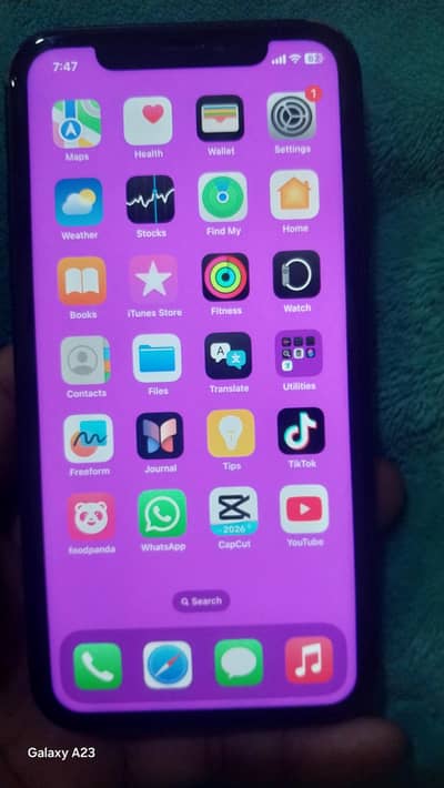 iPhone XR water pack