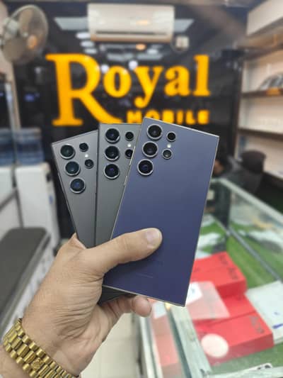 Samsung galaxy s24ultra 12gb 256gb dial sim brandnew