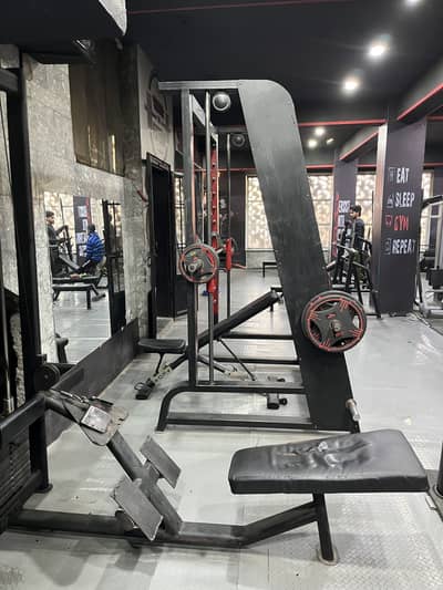 Complete gym equipment for sale