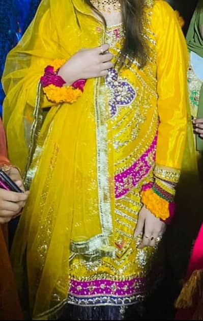 maiyo and Mehandi dress