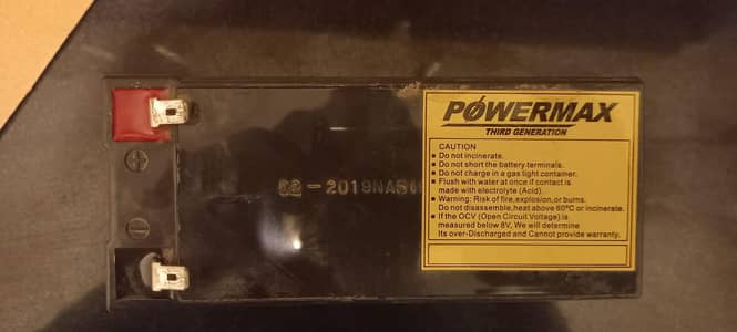New Power Max lithium battery