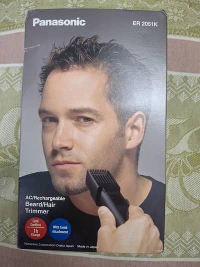 Panasonic Trimmer ER 2051K Imported Men's Hair Shaver (Fixed Price)