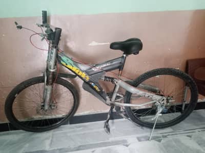 disk break and shoks install