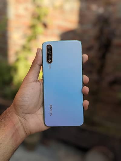 vivo s1 (8/256)-dual sim ptch -conditon 10-color blue-indisplay finger