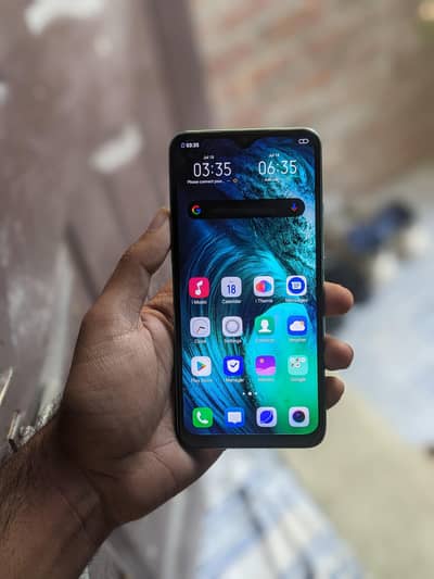 vivo s1 (8/256)-dual sim ptch -conditon 10-color blue-indisplay finger