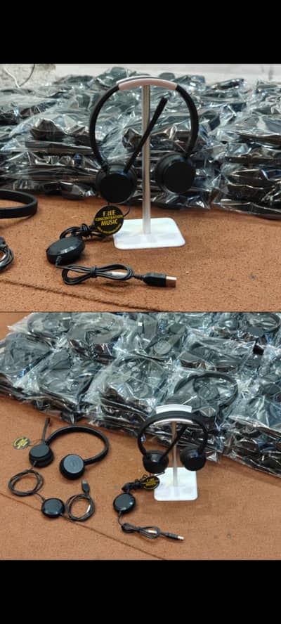 Jabra Plantronics Logitech noise cancellation headphones calls meeting