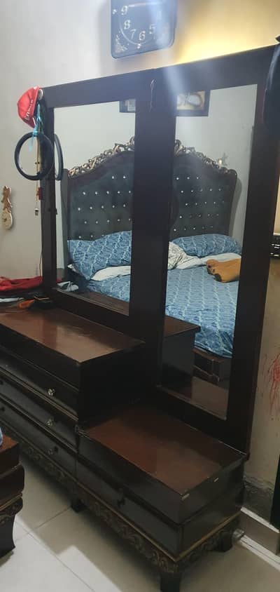 dressing table / drawer / long Mirror