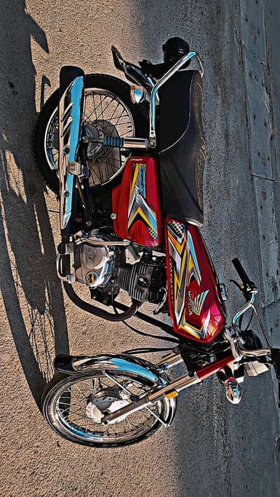 Honda CG125 2025/unregistered applied for