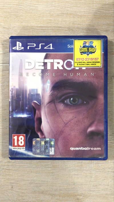 Ps4 games | Detroit become human FIFA & Phantom Pain