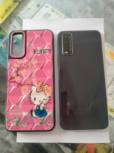 Vivo Y20 4/64 With Original Box All Ok Good Condition PTA Approved
