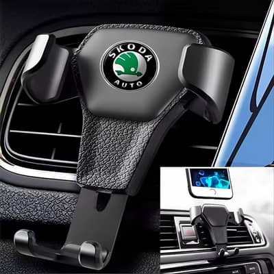 Universal Gravity Car Air Vent Phone Holder - Durable Plastic Body