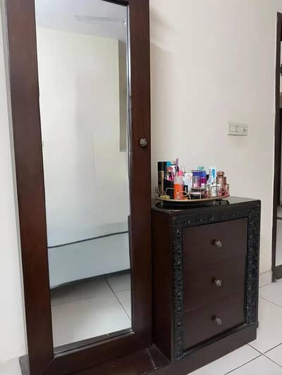 wooden dressing table