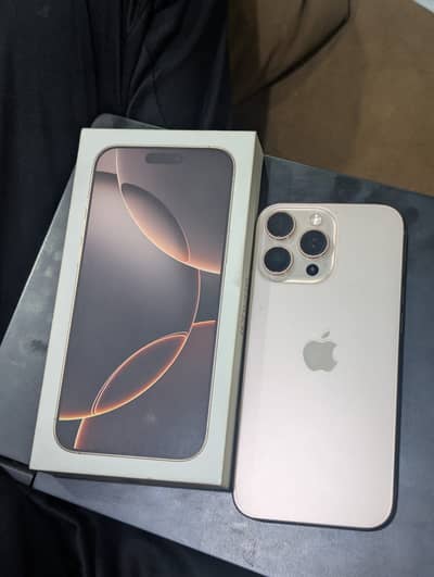 iPhone 16 Pro Max Non PTa Dessert Titanium 256gb