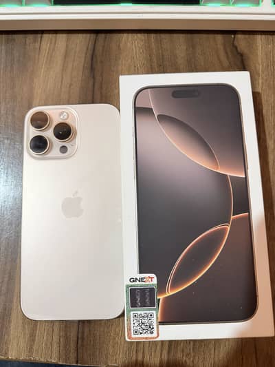 iPhone 16 Pro Max 256Gb PTA Approved