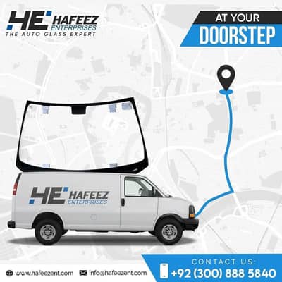 Windscreen Windshield Quarter Glass and Door Glass  Honda civic Kia