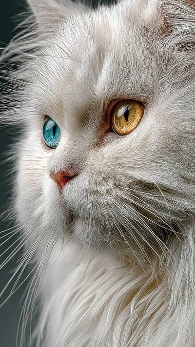 Persion Cat double color eyes