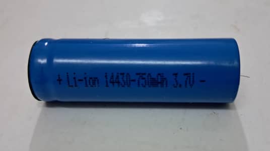 Lithium Rechargeable Battery (14430) 3.7v 750mAH For Phillips Shavers