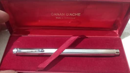 Caran d’Ache Ecridor Retro Silver Plated Fountain Pen