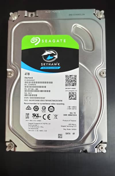 Seagate 4TB Hard Drive – Excellent Condition | Reliable Performance