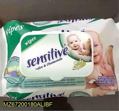 Wipes babay antibacterial  pack of 5