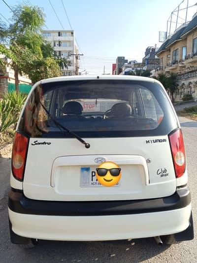 Santro club Gv 2009 total original Islamabad number