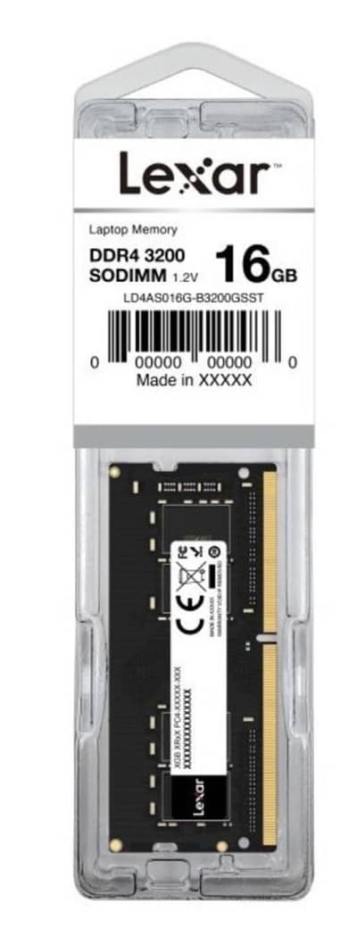 Lexar 16GB / WD 500 GB New