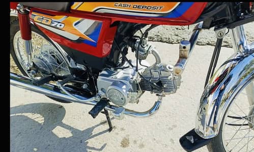 Honda cd70 model 2025 new condition brand zero